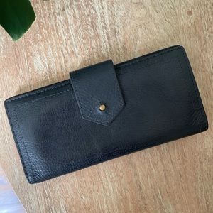 Madewell Black Leather Wallet